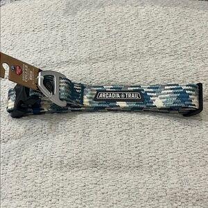 Arcadia Trail Rope Dog Reflective Collar in Blue size XXL NWT